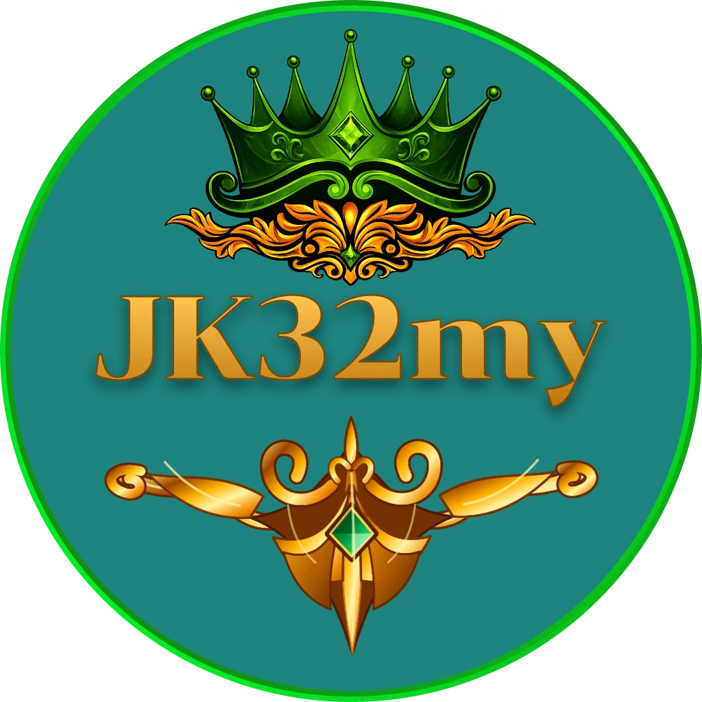 JK32my – Discover an immersive online casino experience for players in Malaysia Glamorous casino atmosphere with a woman in a red dress holding poker chips near a roulette table at JK32my online casino Malaysia